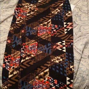 LuLaRoe pencil skirt.  Size XS